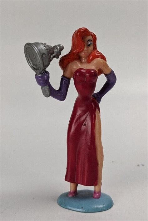 Mavin 3 Vintage 1987 Disney Who Framed Roger Rabbit Jessica PVC Figure