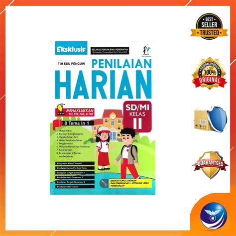 Buku Eksklusif Penilaian Harian Sd Mi Kls Lazada Indonesia