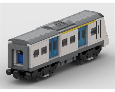 Lego Moc Class 700 Desiro City Driving Carriage Train In Thameslink Livery By Andy Ps Bricks