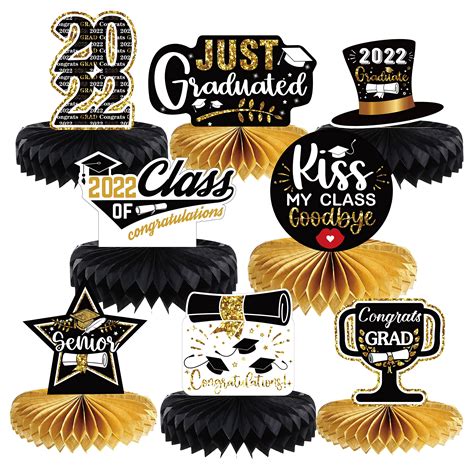 Buy Pieces Graduation Honeycomb Centerpieces Just Graduated