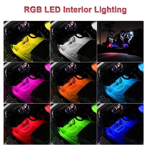 Ripley Luces Rgb Para Interior De Auto