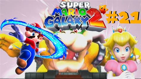 Final Battle With Bowser Super Mario Galaxy 2 21 Youtube