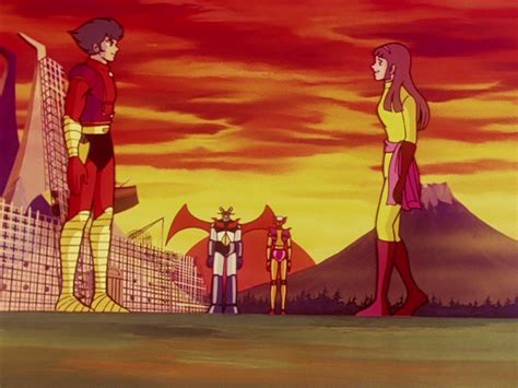 Koji Kabuto Sayaka Yumi Mazinger Z And Afrodita A Anime Shows Anime