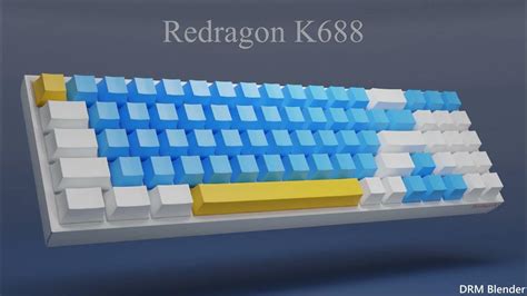 Redragon k688 - YouTube