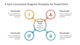 Ppt Connected Diagram Template For Ppt