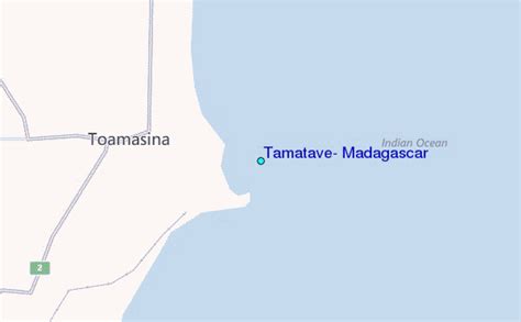 Tamatave Madagascar Map