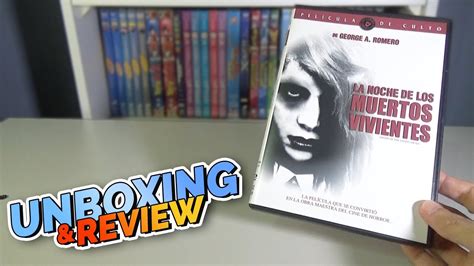 UNBOXING REVIEW LA NOCHE DE LOS MUERTOS VIVIENTES DVD YouTube