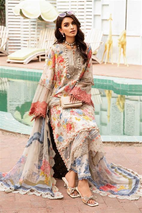 Maria B New Eid Mprint Collection Pakistani Salwar Kameez Wedding Dress