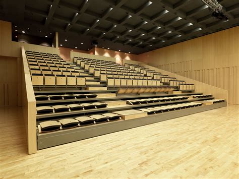 Performing Arts Theatre Equipped With Retractable Seating Figueras