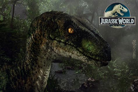 Jurassic World Raptor by MANUSAURIO on DeviantArt