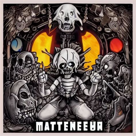 Undertale Heavy Metal Album Cover Album Cover Stable Diffusion Openart