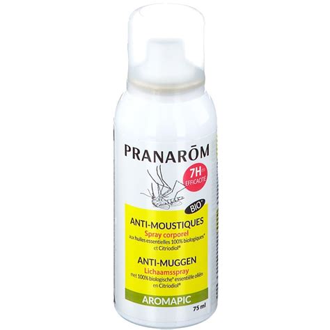 Pranarôm AROMAPIC Bio Spray Corporel Anti moustiques 75 ml Redcare