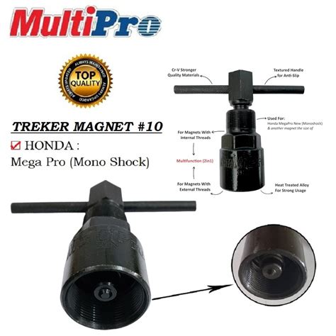 Multipro Treker Magnet No Motor Mega Pro Mono Shock Magnet Puller