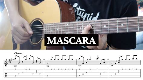 Mascara Chillies Hướng Dẫn Guitar Guitar Fingerstyle Tab Độ Khó ★★ Youtube