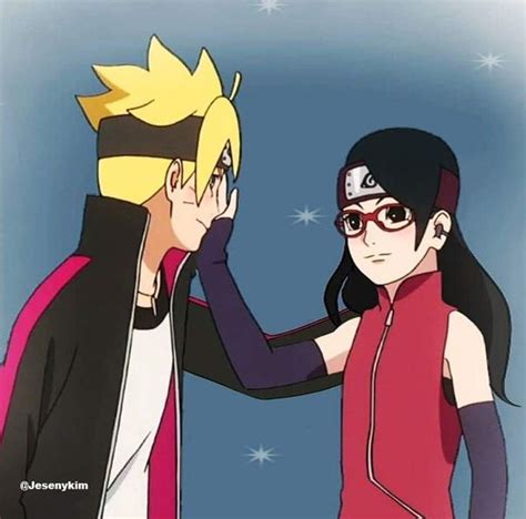 Borusara Boruto X Sarada Animes Boruto Sarada E Boruto Sarada Uchiha