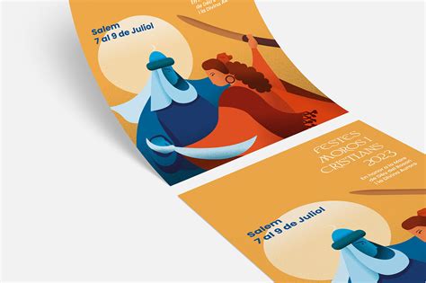 Cartel Fiestas Moros Y Cristianos Salem On Behance