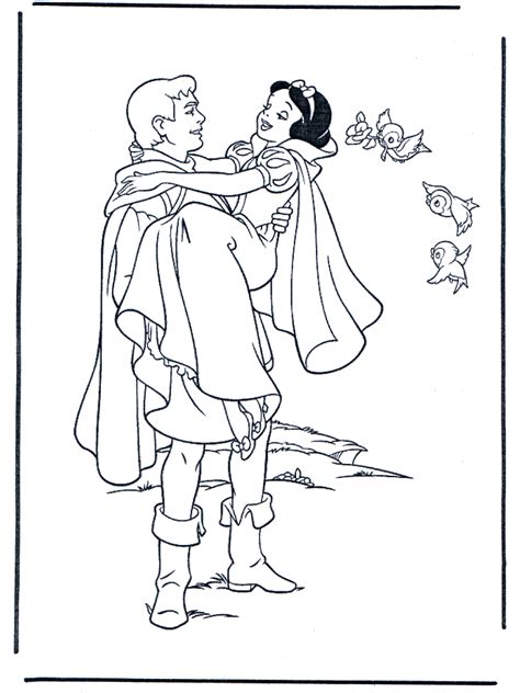 Blanche Neige 9 Coloriages Blanche Neige