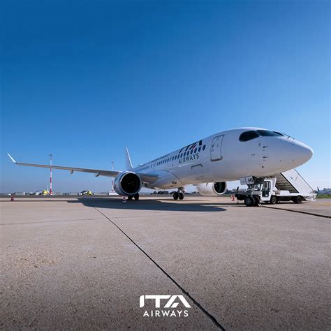 ITA Airways Takes Delivery Of First Airbus A220 300 Business Traveler USA