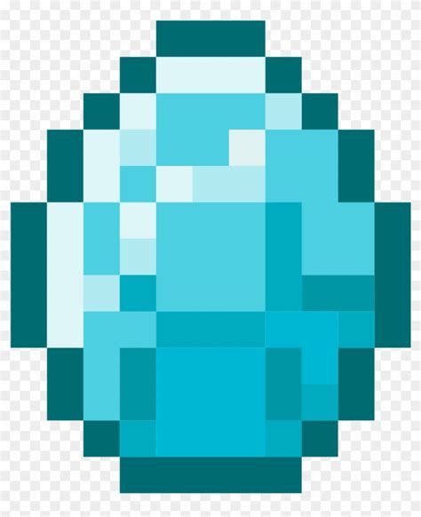 Diamond Sword Pixel Art Minecraft