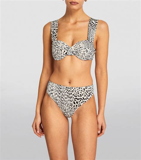 Womens Evarae Multi Printed Iza Bikini Bottoms Harrods UK