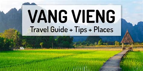 VANG VIENG Travel Guide Places 2024