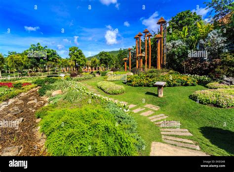 Royal Flora Ratchaphruek Sawasdee Garten Stockfotografie Alamy