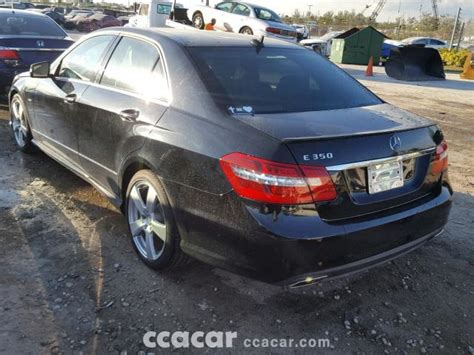 2012 Mercedes Benz E Class E350 Salvage Salvage And Damaged Cars For Sale