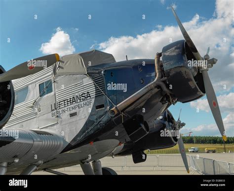 Original Junkers Ju 52 Of The Deutsche Lufthansa Berlin Stiftung Also