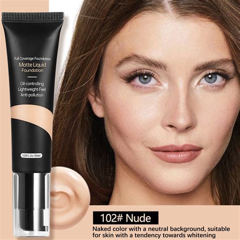 Zatoumnr Full Cover Longwear Matte Foundation Liquid Foundation