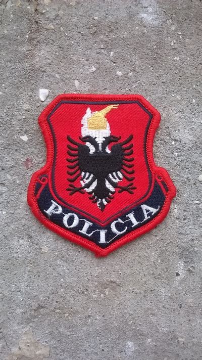 Albania - Aleksandar Ivanov Police Patches Collection