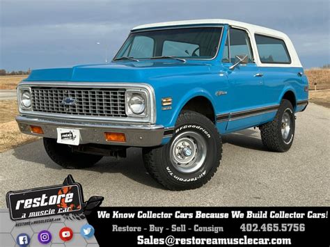 1972 Chevrolet Blazer K5 Restore A Muscle Car™ Llc