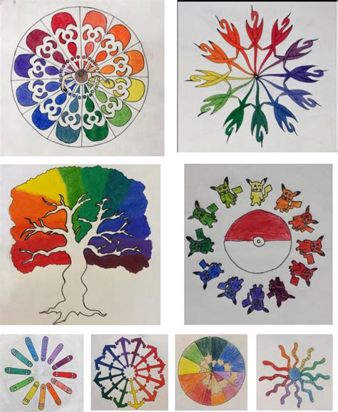 Color Wheel Art Projects For Kids