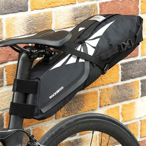 Bolsa De Selim Bikepacking Imperm Vel Rockbros Modelo Giant Saddle