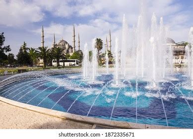 Blue Mosque Sultan Ahmed Mosque Sultan Stock Photo 1872335671