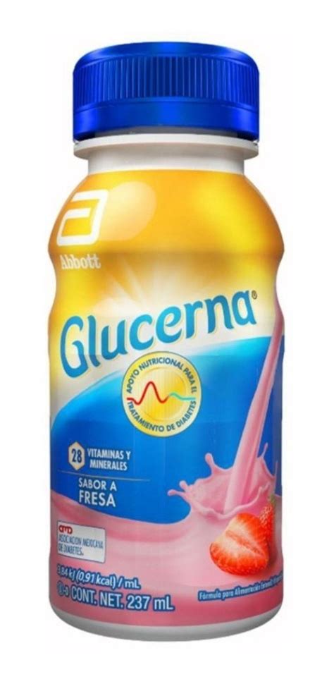 Glucerna Sabor Fresa Caja Con Piezas De Ml C U Env O Gratis