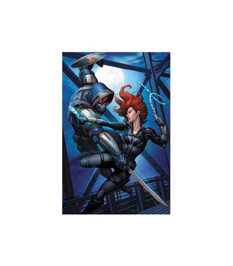 Puzzle Lenticular Prime D Marvel Black Widow Y Taskmaster Piezas