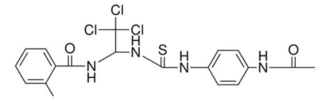 N 1 3 4 ACETYLAMINO PH THIOUREIDO 2 2 2 TRICHLORO ETHYL 2 METHYL