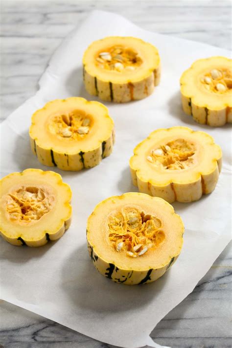 Wild Rice Stuffed Delicata Squash Rings