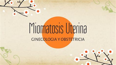 Miomatosis Uterina Makoto Hiraga Udocz