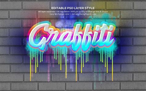 Photoshop Graffiti Text Effect Masterbundles