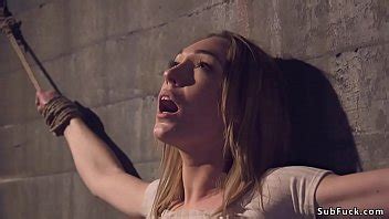 Blind Date Goes Wrong For Brunette Beauty Lily LaBeau Who Finds Herslef In Dark Dungeon And Rope