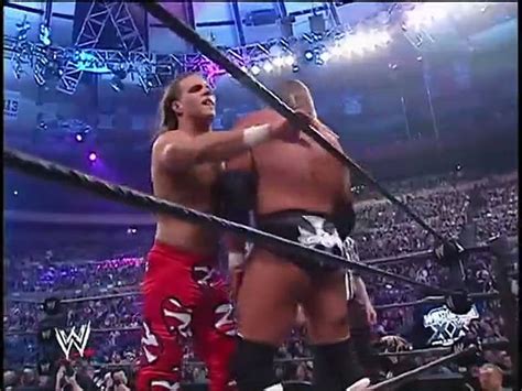 Triple H Vs Shawn Michaels Vs Chris Benoit WrestleMania XX Video