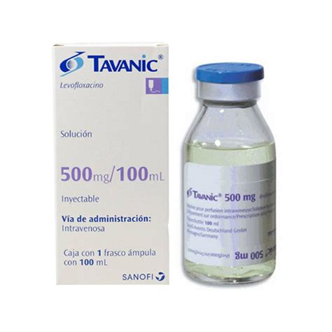 Thuốc Tavanic 500mg100ml Levofloxacin Công Dụng Giá Bán