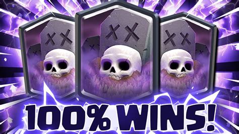 Undefeated Deck New Graveyard Meta Doesn’t Lose In Clash Royale Youtube