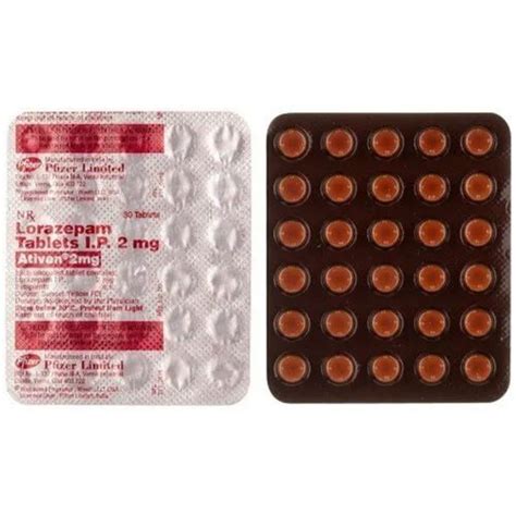 Lorcam Lorazepam Tablets Ip Mg X X Treatment Treat Anxiety