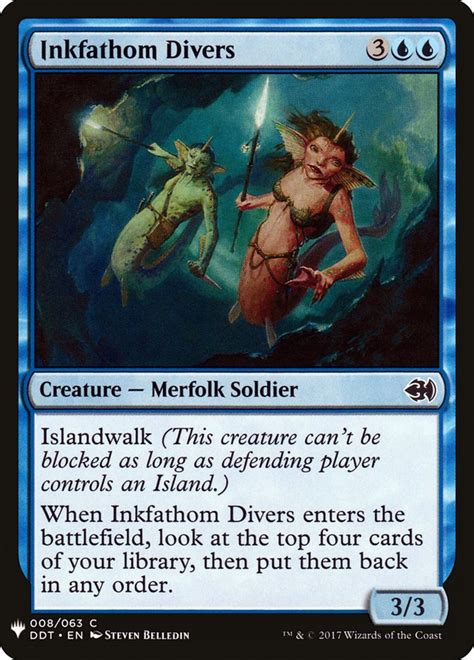 Inkfathom Divers · Lorwyn Lrw 70 · Scryfall Magic The Gathering Search