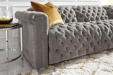 Westminster Gray Chenille Fabric 3 Pc Dual Power Reclining Sectional ...