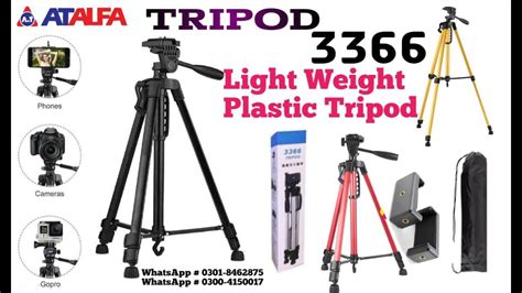 Best Price 3366 Professional Tripod Lightweight Tripod For Camera And