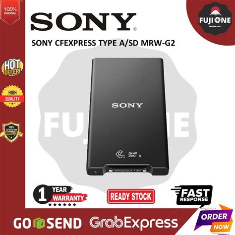 Jual Sony MRW G2 CFexpress Type A SD Memory Card Reader Shopee