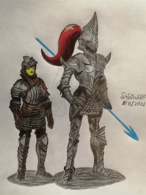 Undyne And Frisk Day One Heavy Armour Rundertale